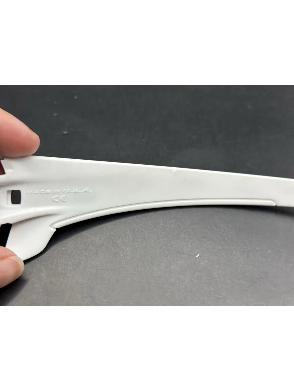 Oakley Batwolf OEM Matte White Right Replacement Arm